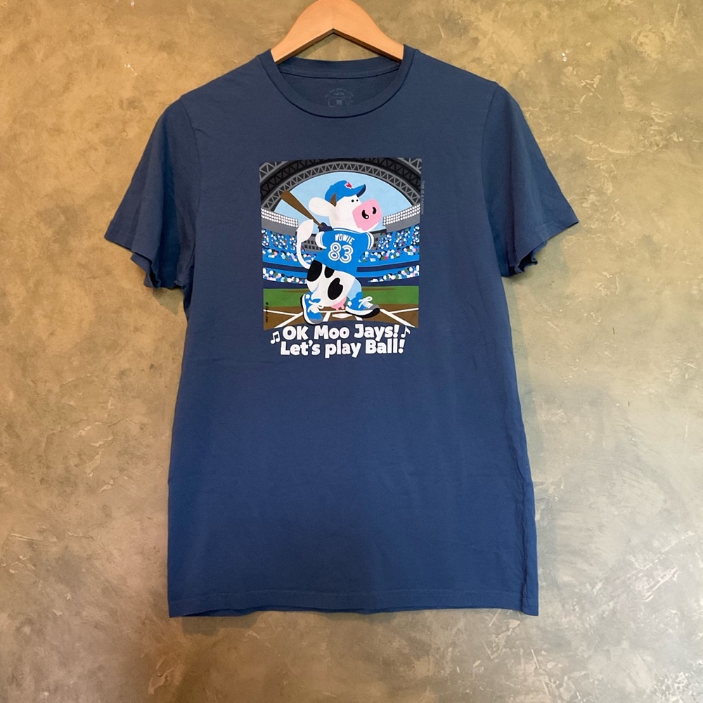 Cows MOO Jays Blue Jays Graphic Tee